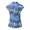 Women's Printing Cap Sleeve Tops