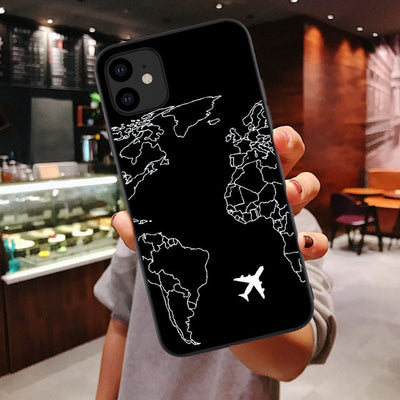 World Map Travel iPhones Case