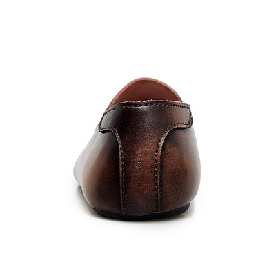 Men Comfortable Slip Leather