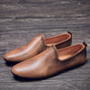 Men Comfortable Slip Leather